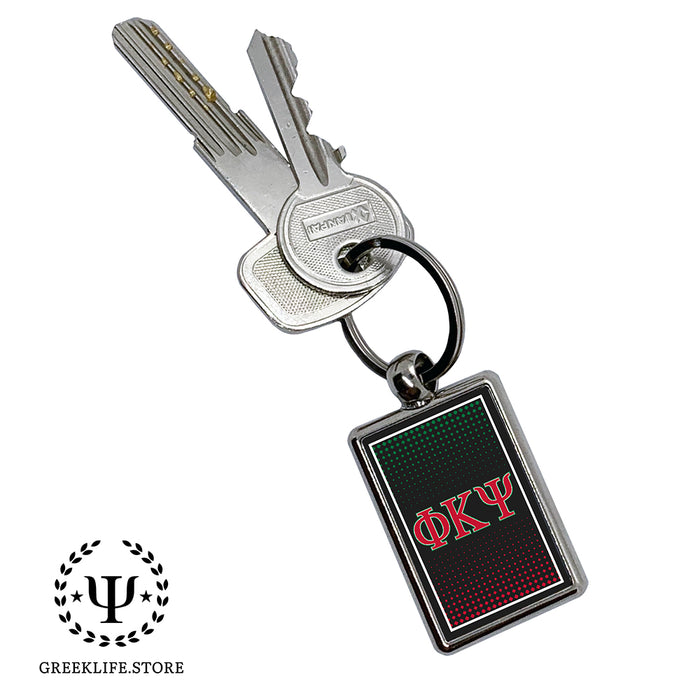 Phi Kappa Psi Keychain Rectangular