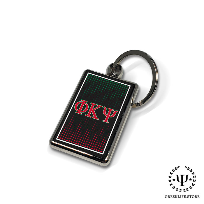 Phi Kappa Psi Keychain Rectangular