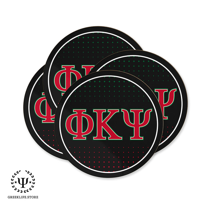 Phi Kappa Psi Beverage Coasters Round (Set of 4)