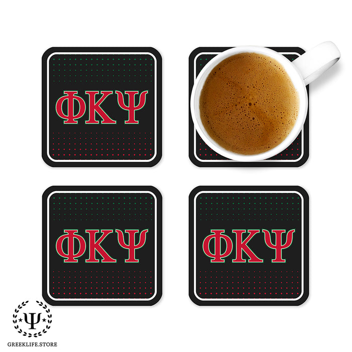Phi Kappa Psi Beverage Coasters Square (Set of 4)