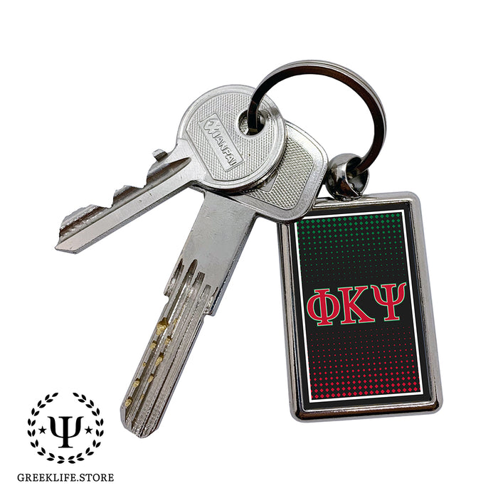 Phi Kappa Psi Keychain Rectangular