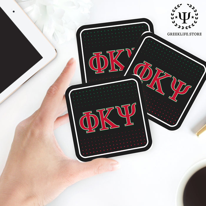 Phi Kappa Psi Beverage Coasters Square (Set of 4)