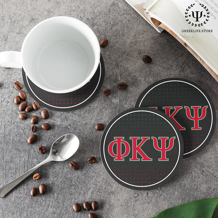 Phi Kappa Psi Beverage Coasters Round (Set of 4)