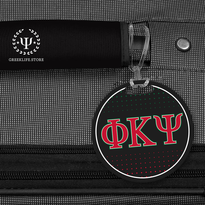 Phi Kappa Psi Luggage Bag Tag (round)