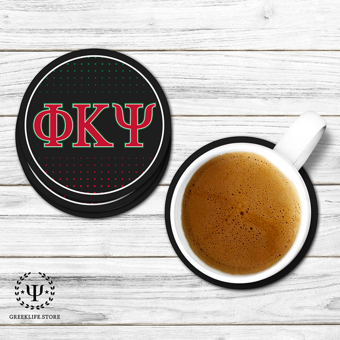 Phi Kappa Psi Beverage Coasters Round (Set of 4)