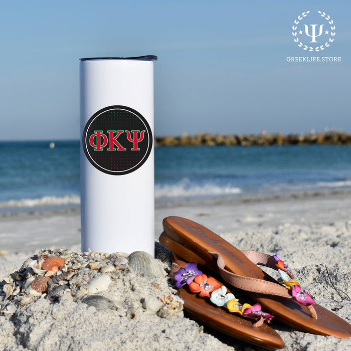 Phi Kappa Psi Stainless Steel Skinny Tumbler 20 OZ