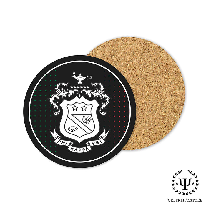Phi Kappa Psi Beverage Coasters Round (Set of 4)