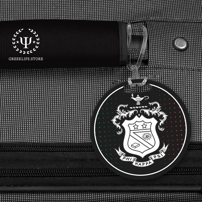 Phi Kappa Psi Luggage Bag Tag (round)
