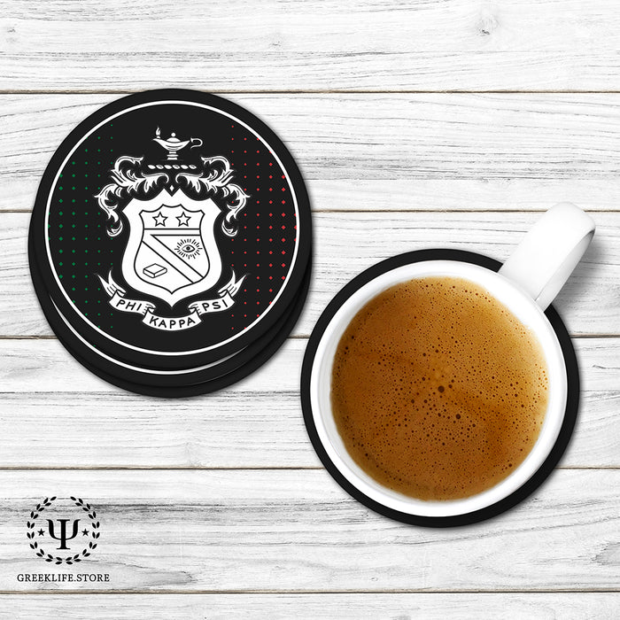 Phi Kappa Psi Beverage Coasters Round (Set of 4)