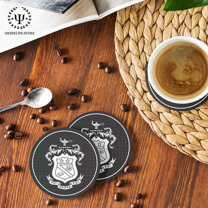 Phi Kappa Psi Beverage Coasters Round (Set of 4)