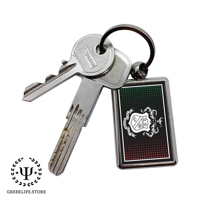 Phi Kappa Psi Keychain Rectangular
