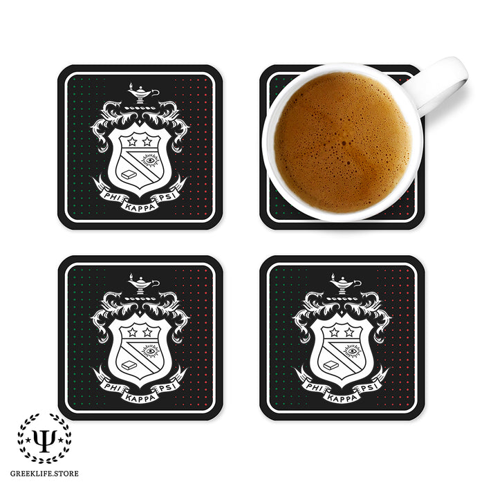 Phi Kappa Psi Beverage Coasters Square (Set of 4)
