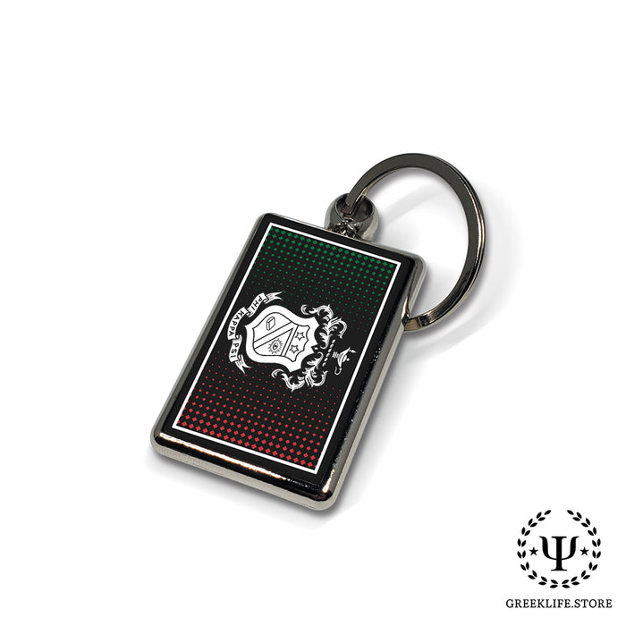 Phi Kappa Psi Keychain Rectangular