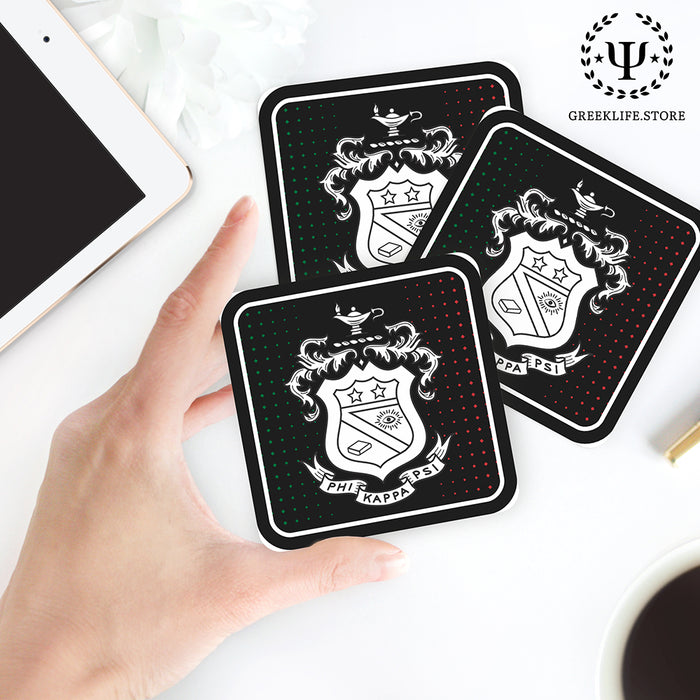 Phi Kappa Psi Beverage Coasters Square (Set of 4)