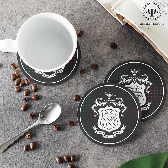 Phi Kappa Psi Beverage Coasters Round (Set of 4)