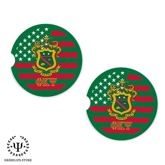 Phi Kappa Psi Car Coasters (Set of 2)