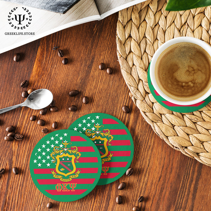 Phi Kappa Psi Beverage Coasters Round (Set of 4)