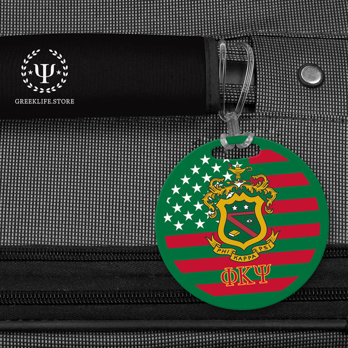 Phi Kappa Psi Luggage Bag Tag (round)