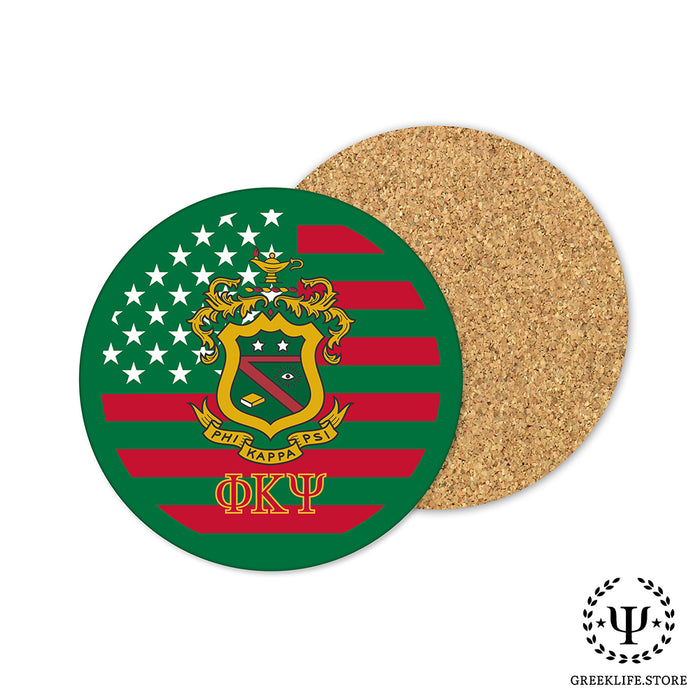 Phi Kappa Psi Beverage Coasters Round (Set of 4)