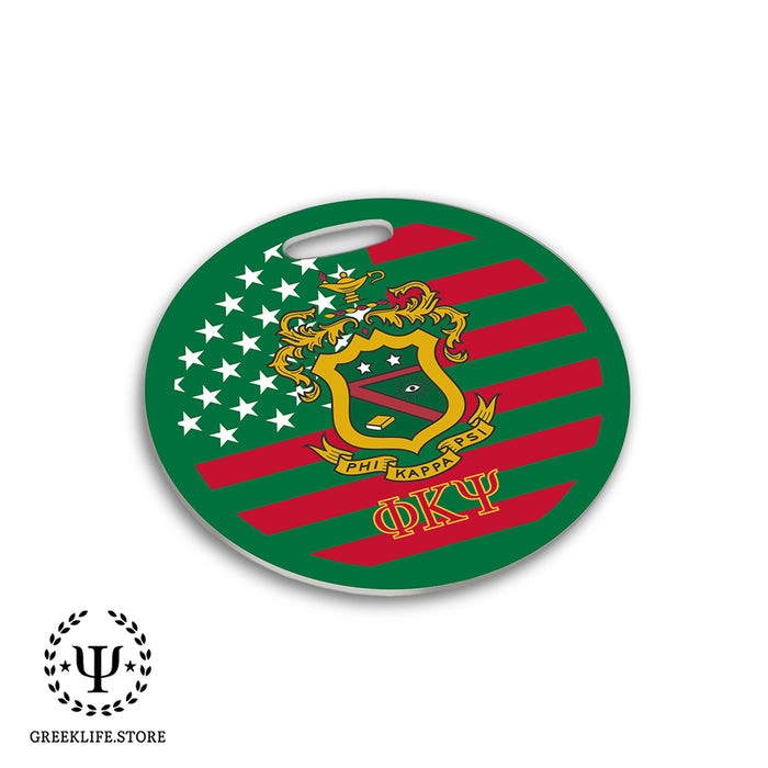 Phi Kappa Psi Luggage Bag Tag (round)