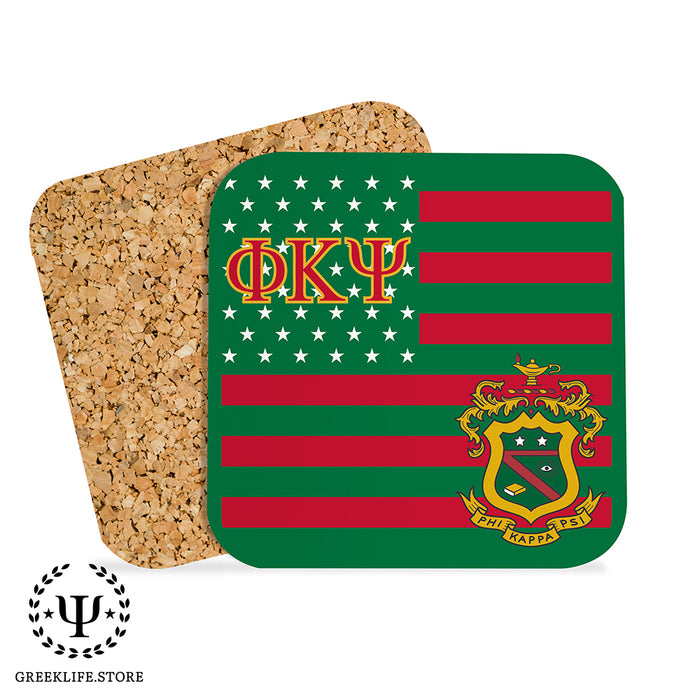 Phi Kappa Psi Beverage Coasters Square (Set of 4)