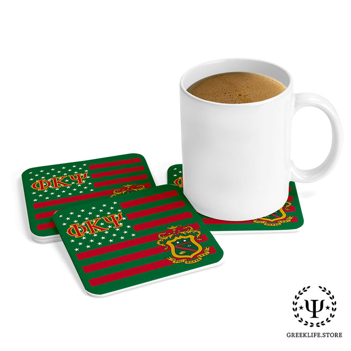 Phi Kappa Psi Beverage Coasters Square (Set of 4)