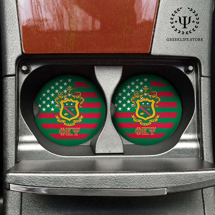 Phi Kappa Psi Car Coasters (Set of 2)