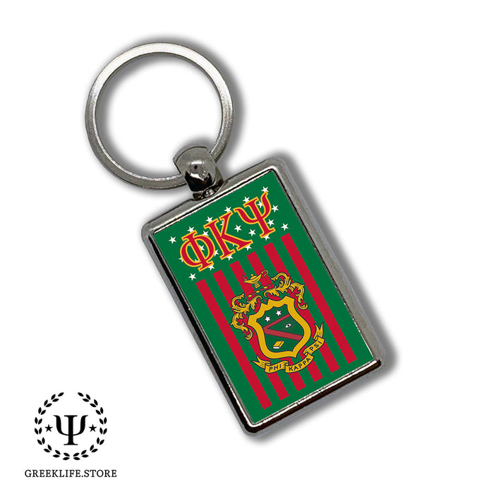 Phi Kappa Psi Keychain Rectangular