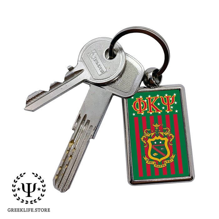 Phi Kappa Psi Keychain Rectangular