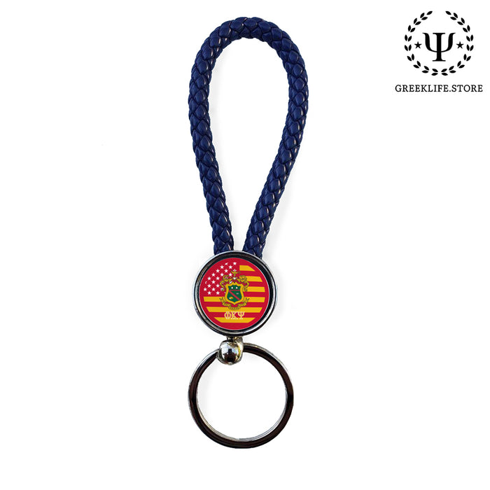 Phi Kappa Psi Keychain Round