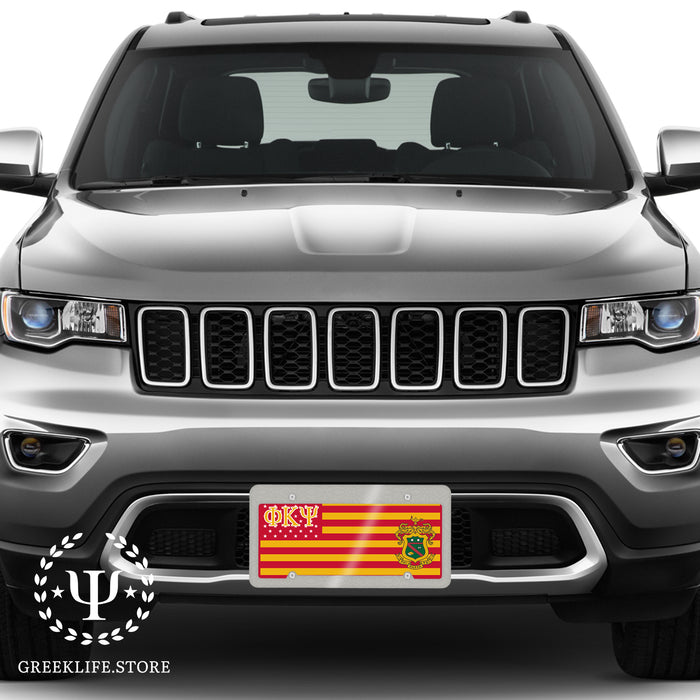 Phi Kappa Psi Decorative License Plate
