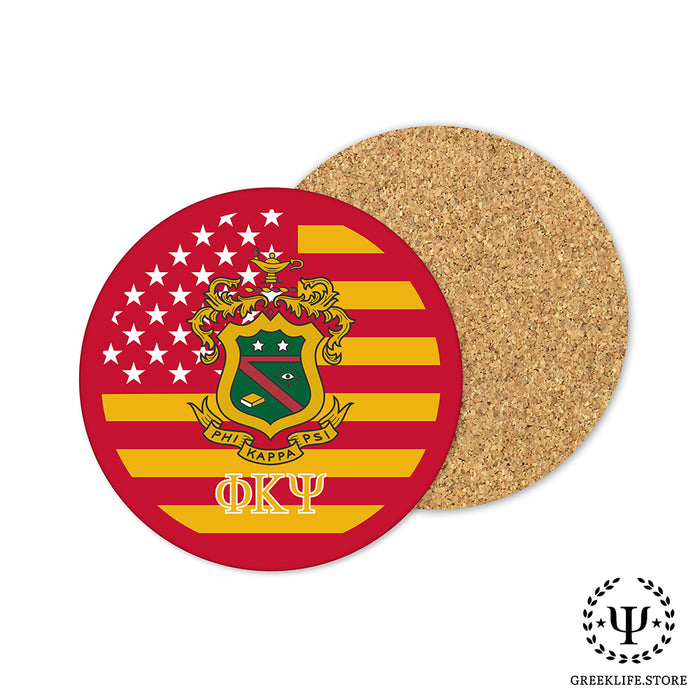 Phi Kappa Psi Beverage Coasters Round (Set of 4)