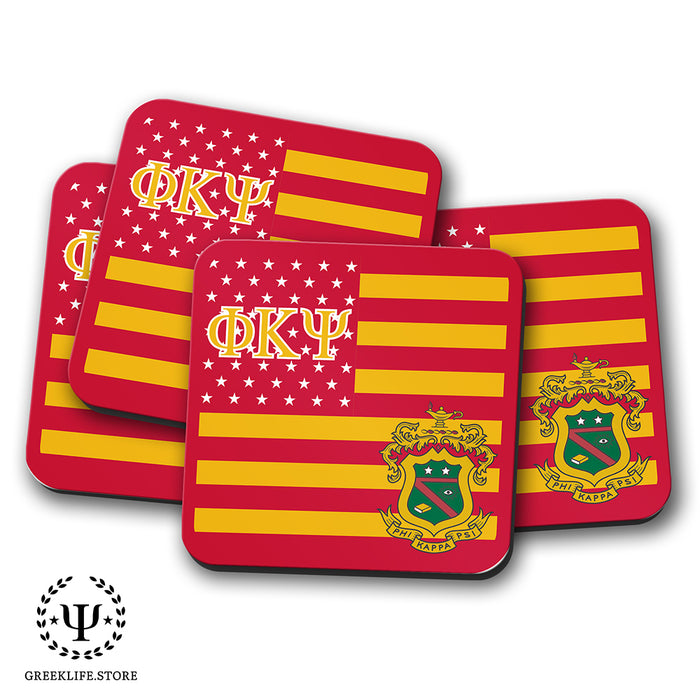 Phi Kappa Psi Beverage Coasters Square (Set of 4)