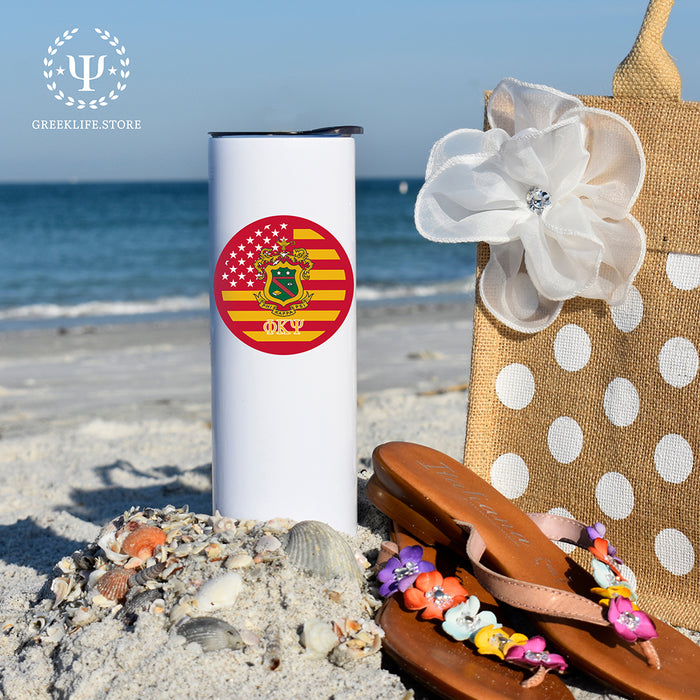Phi Kappa Psi Stainless Steel Skinny Tumbler 20 OZ