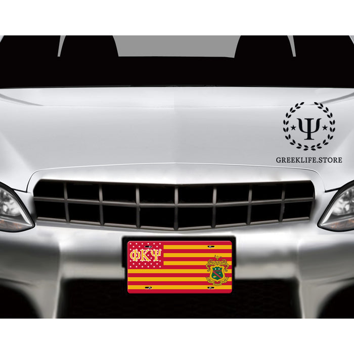 Phi Kappa Psi Decorative License Plate
