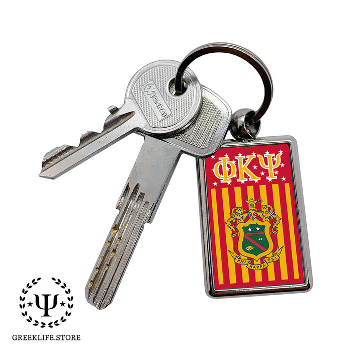 Phi Kappa Psi Keychain Rectangular
