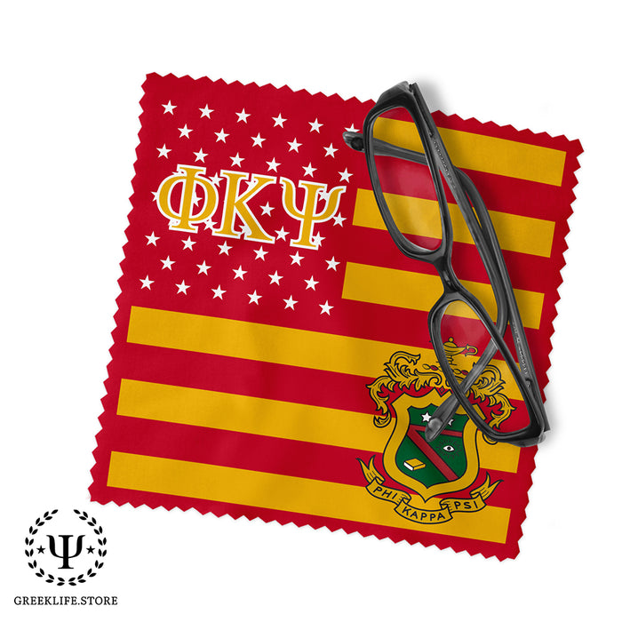 Phi Kappa Psi Eyeglass Cleaner & Microfiber Cleaning Cloth