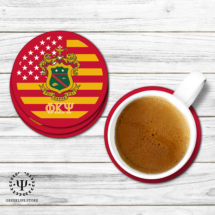 Phi Kappa Psi Beverage Coasters Round (Set of 4)
