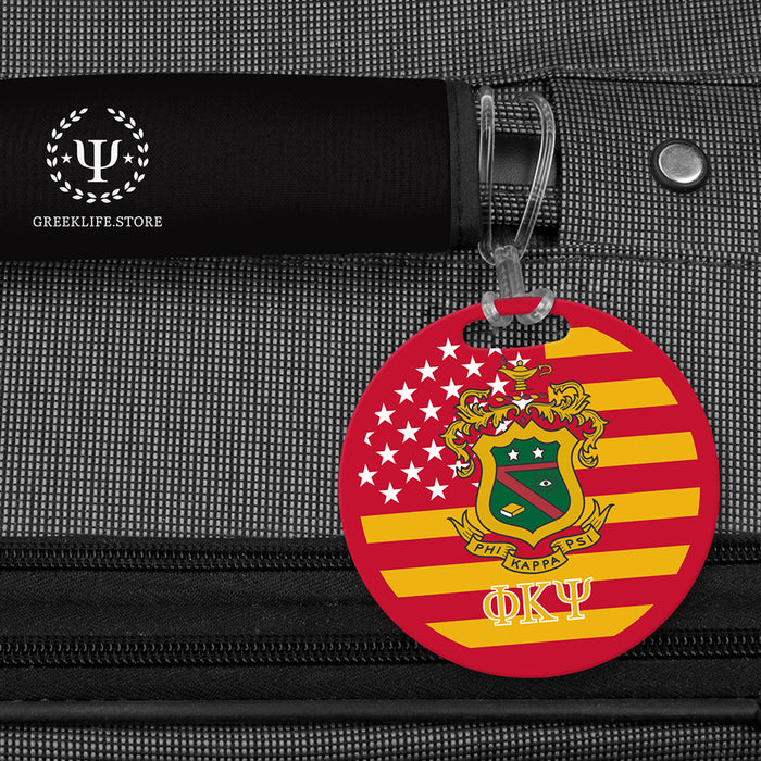 Phi Kappa Psi Luggage Bag Tag (round)