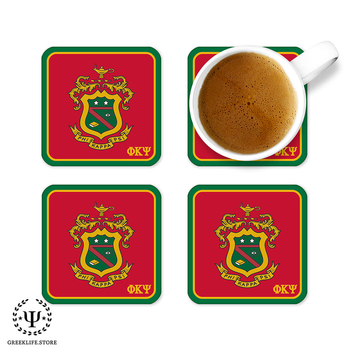 Phi Kappa Psi Beverage Coasters Square (Set of 4)
