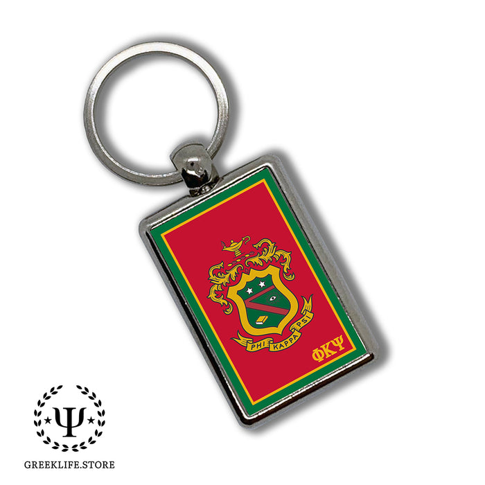 Phi Kappa Psi Keychain Rectangular