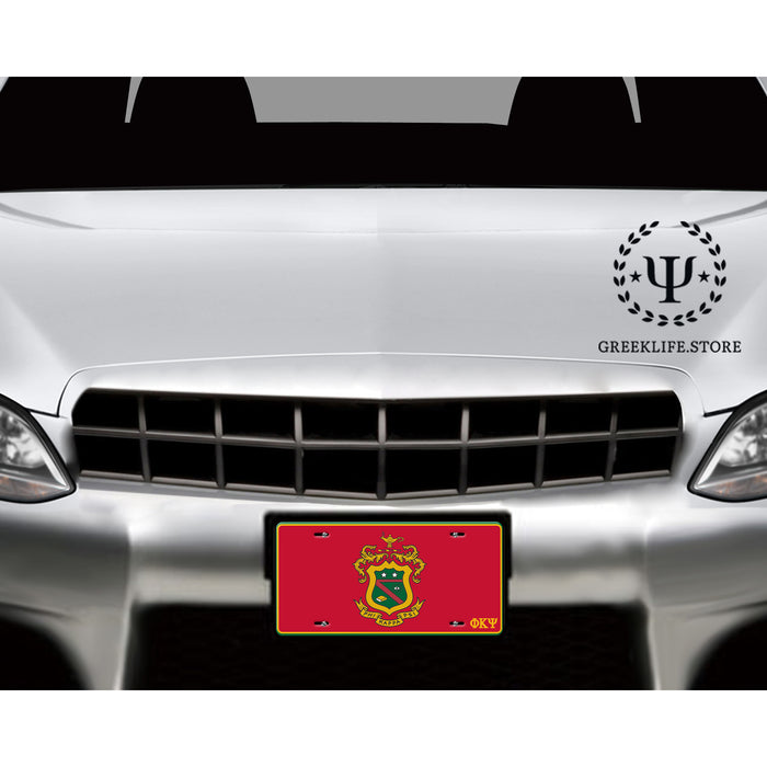 Phi Kappa Psi Decorative License Plate