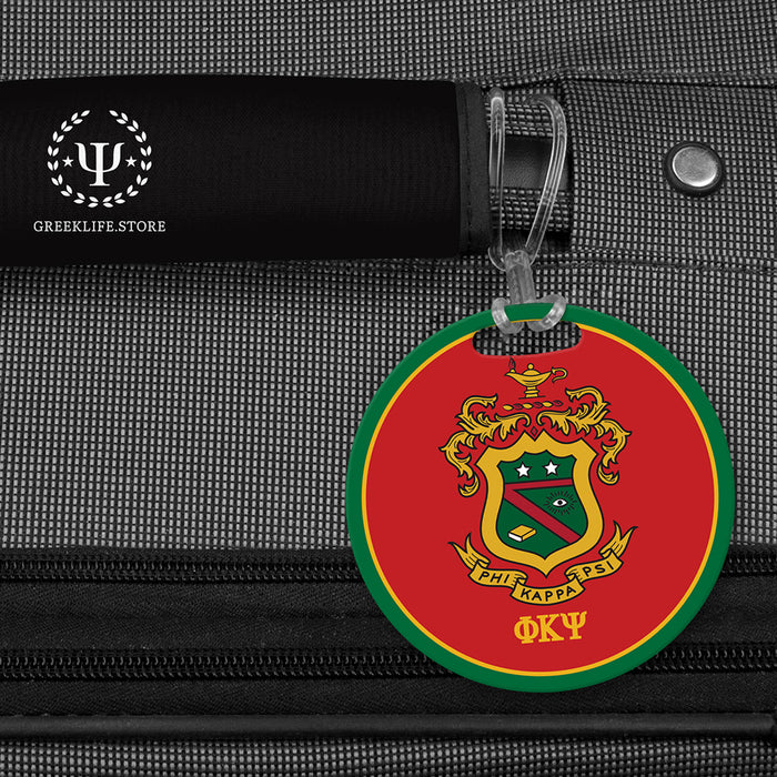 Phi Kappa Psi Luggage Bag Tag (round)