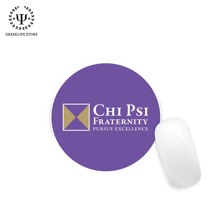 Chi Psi Mouse Pad Round