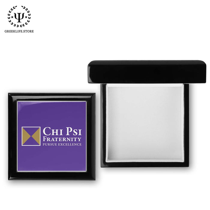 Chi Psi Keepsake Box Wooden