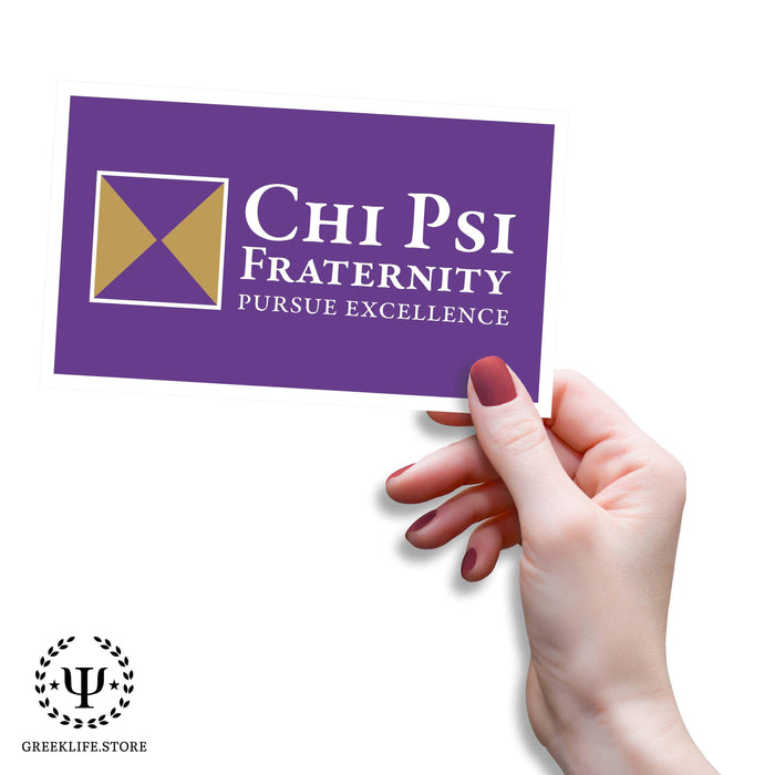 Chi Psi Fraternity Decal Sticker