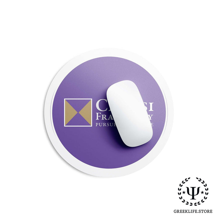 Chi Psi Mouse Pad Round