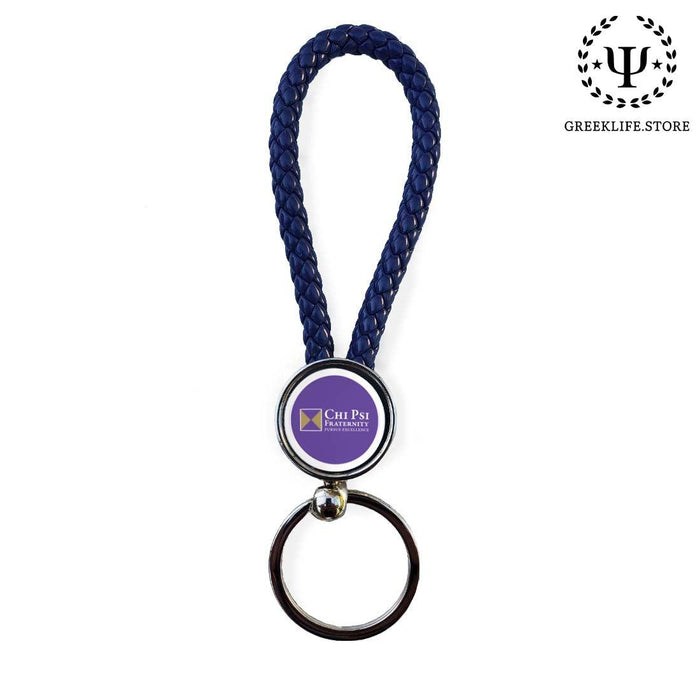 Chi Psi Key Chain Round