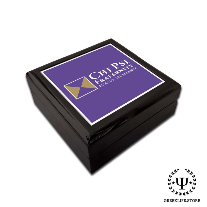 Chi Psi Keepsake Box Wooden