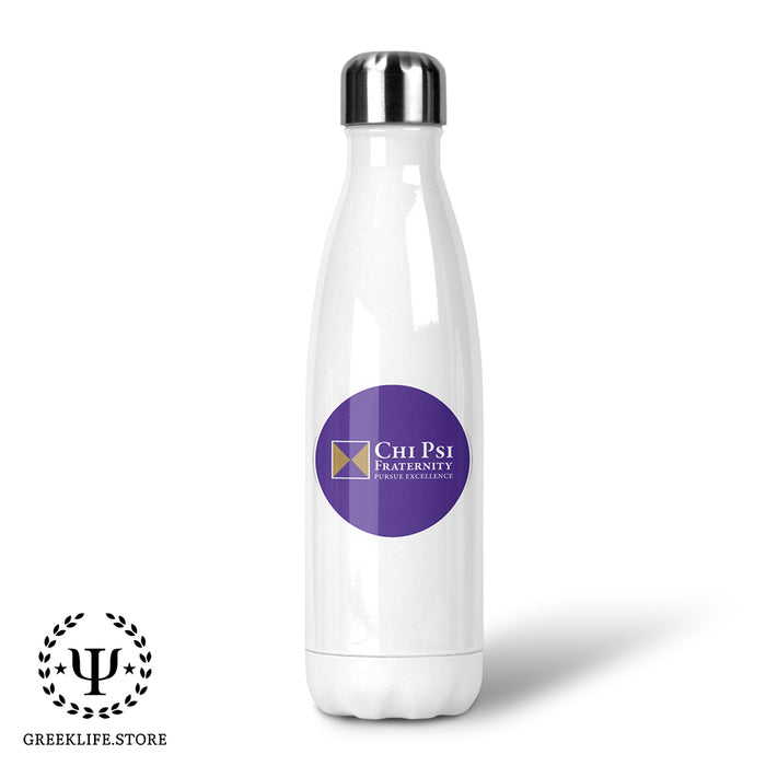 Chi Psi Steel Thermos Water Bottle 17 OZ